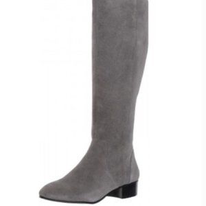 EUC Nine West Women's Olwynee Suede Knee High Boot